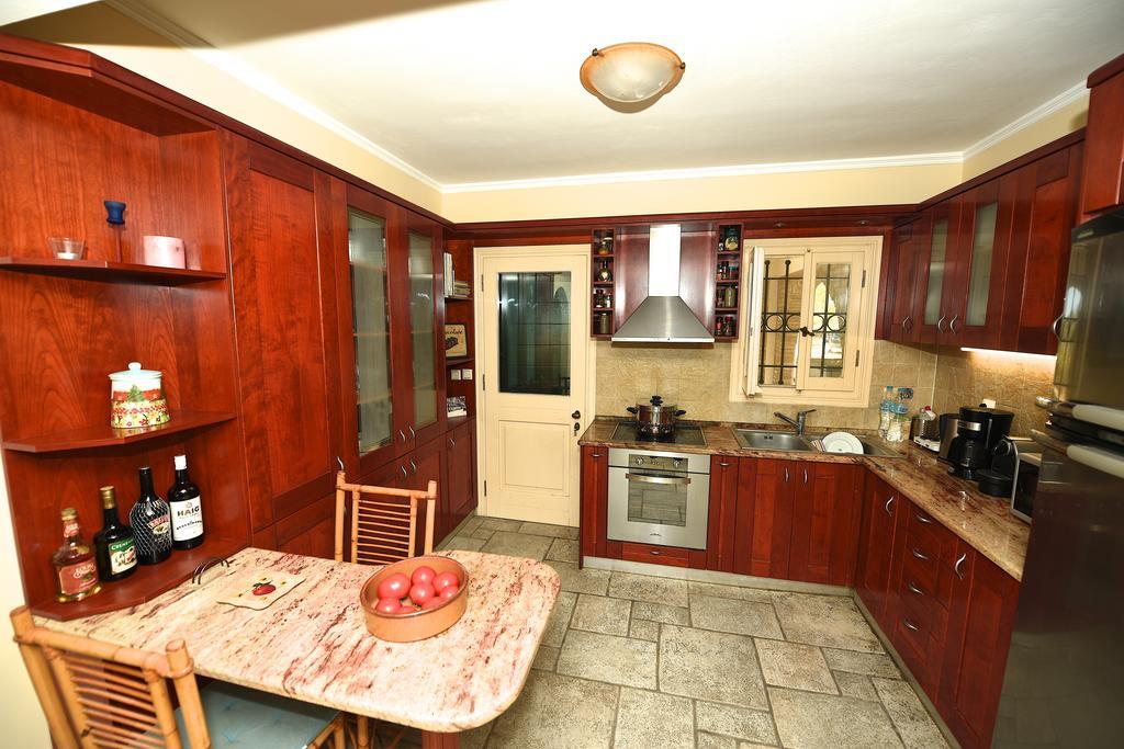 Antonia Beachfront Villa レフキンミ エクステリア 写真